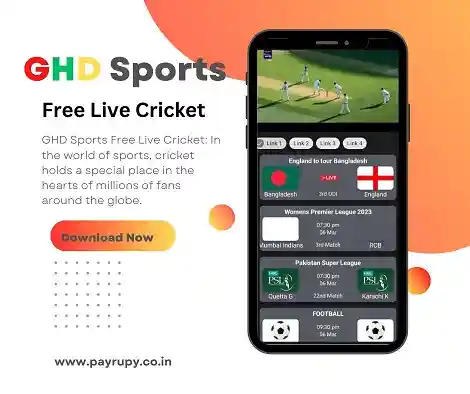 GHD Sports Free Live Cricket Streaming 2023