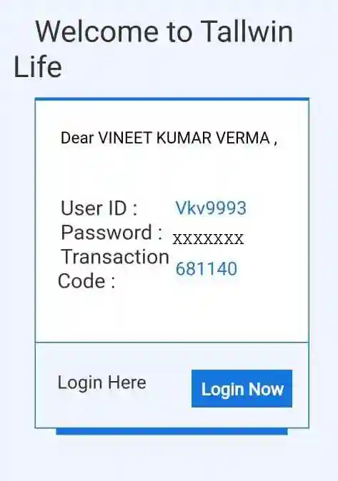 Use (VKV9993) Tallwin Life Referral Id and join Tallwin Life.Com 4 Tallwin Life Referral Id Tallwin Life Referral Code. 1